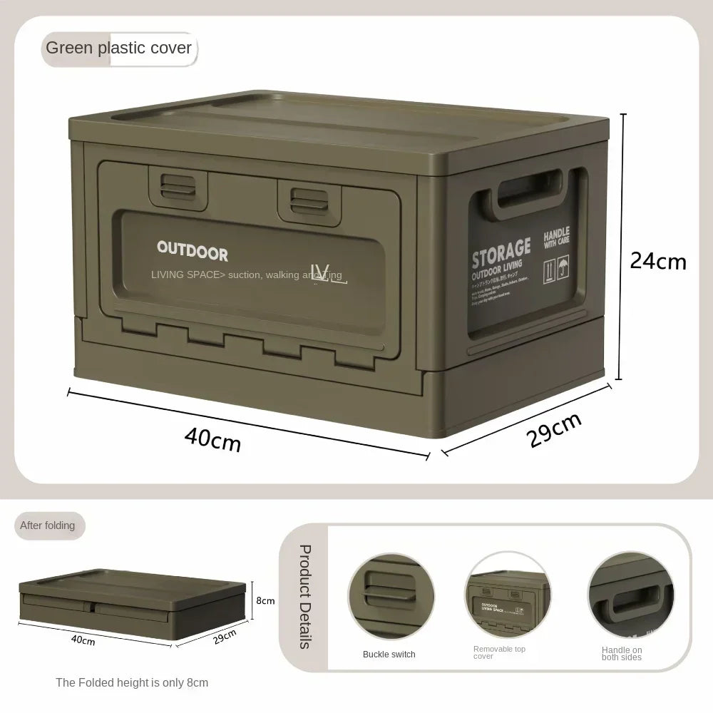 Camping Storage Box Foldable Sundry