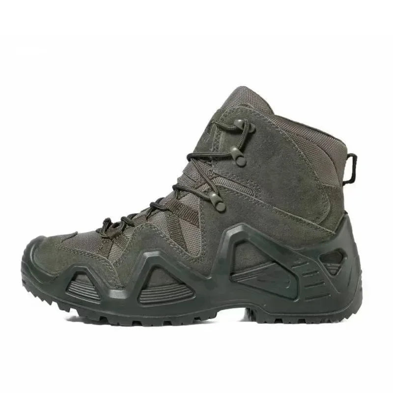 Mens Combat Tactical Boots WaterProof Outdoor Hiking