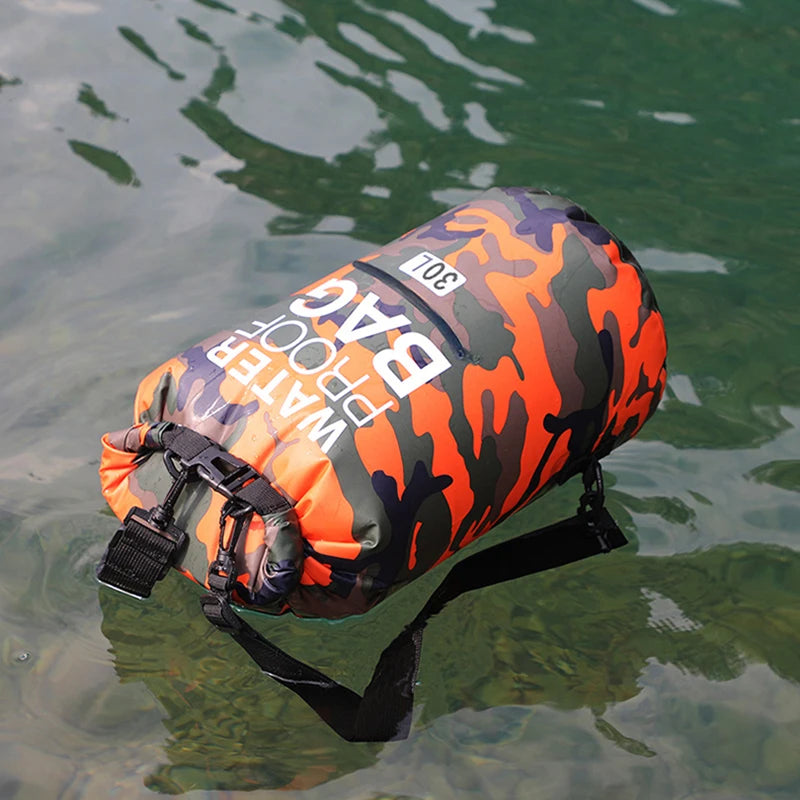 30L 15L Waterproof Dry Bags With Wet Separation Pocket