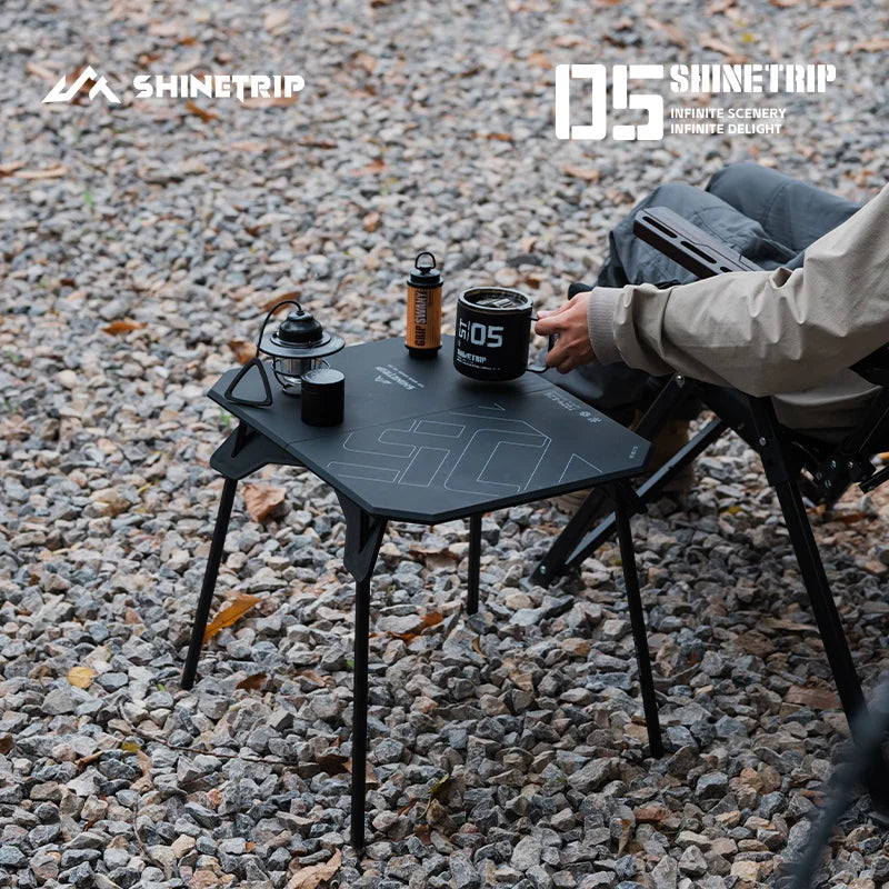 ShineTrip 05 Series Ultralight Dual Purpose Table Outdoor Camping