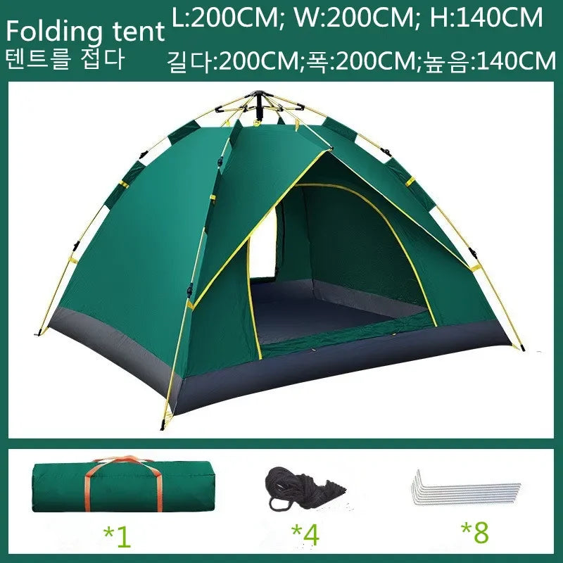 Camping Automatic Tent One Touch Camping Tent Waterproof