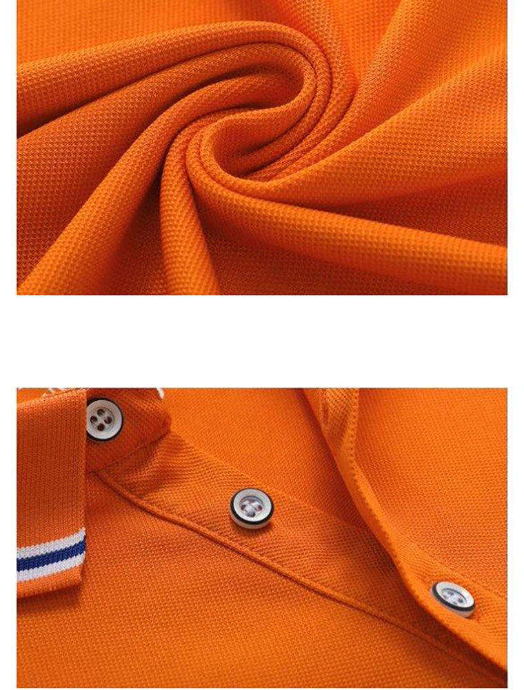 Summer Men And Women Polo Shirts Custom Logo Embroidery Print Polyester