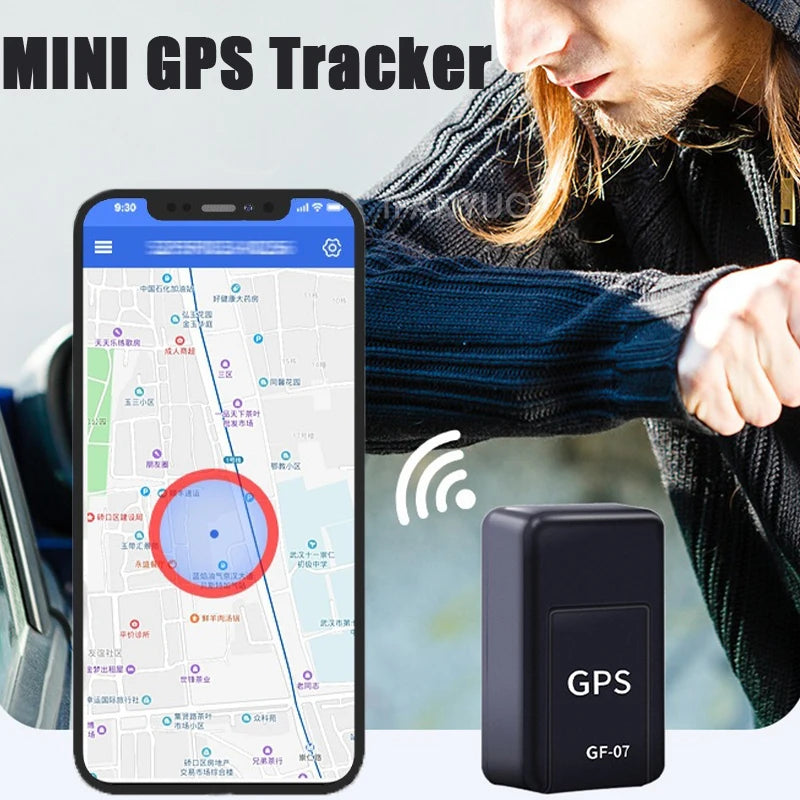 2025 New Mini GF07 GPS Cars Tracker Real Time Tracking AntiTheft Anti Lost Locator Strong Magnetic Mount SlM Message Positioner
