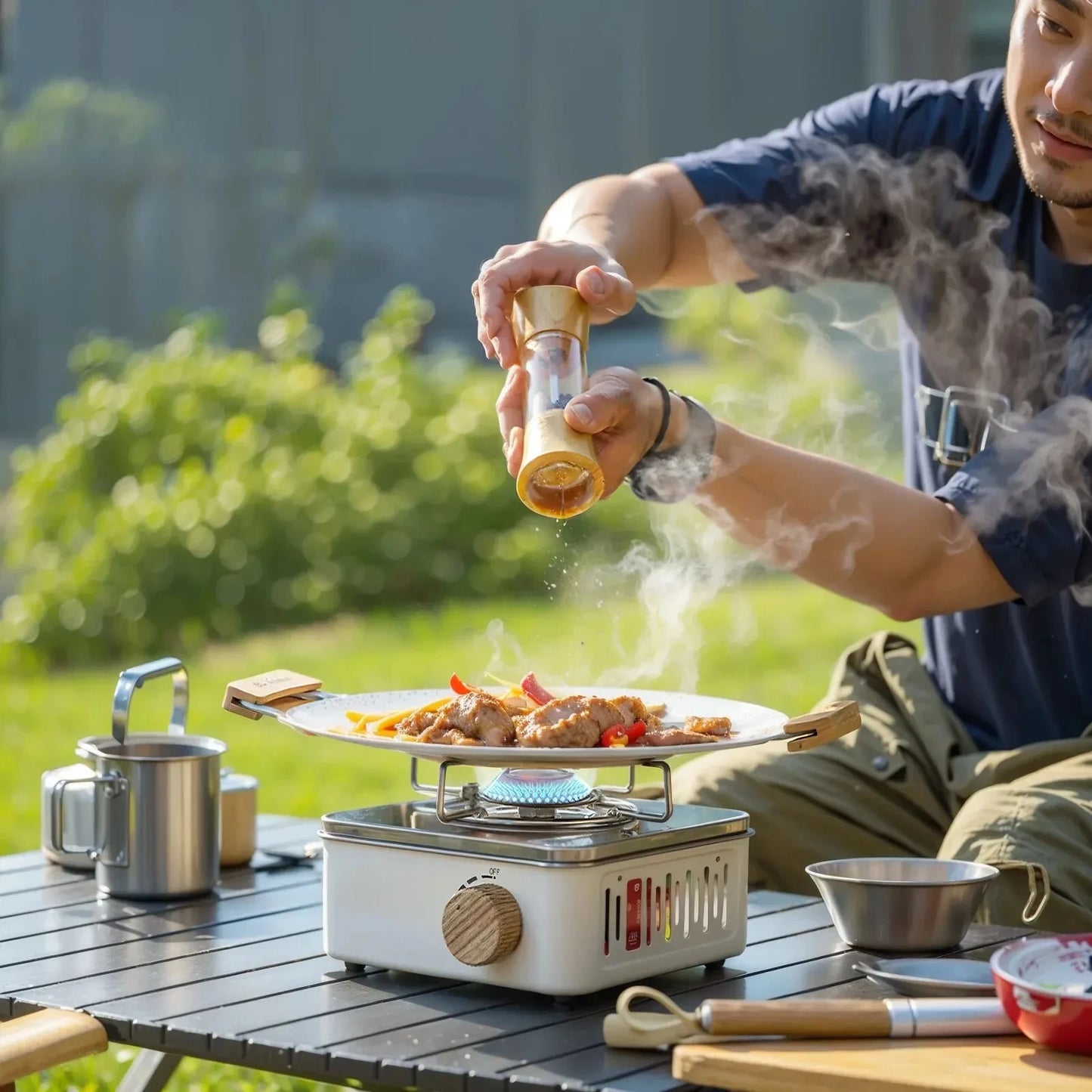 Camping Gas Stove 2800W High Firepower Portable