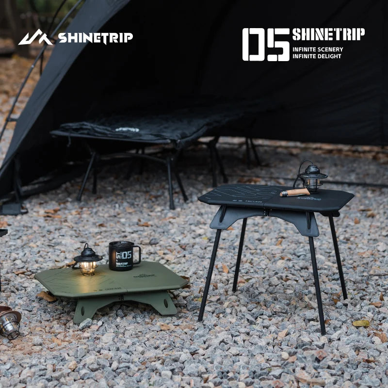 ShineTrip 05 Series Ultralight Dual Purpose Table Outdoor Camping