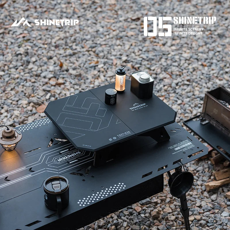 ShineTrip 05 Series Ultralight Dual Purpose Table Outdoor Camping