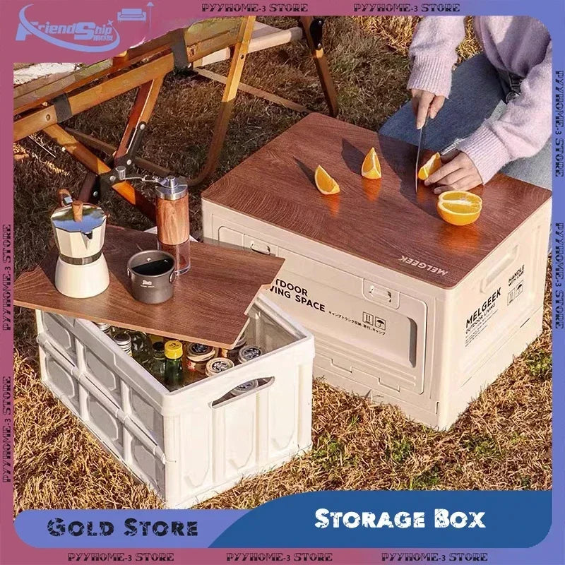 Camping Storage Box Foldable Sundry