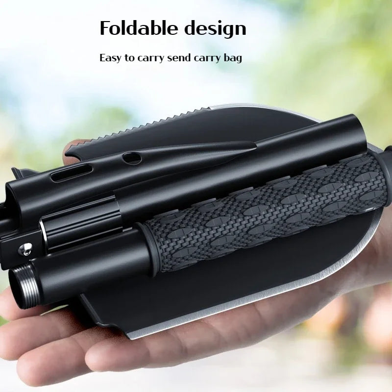 Multifunctional garden shovel for camping, suitable for camping