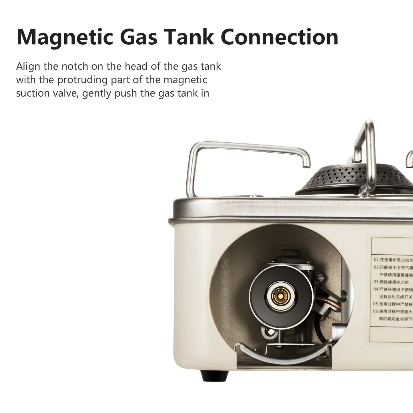 Camping Gas Stove 2800W High Firepower Portable