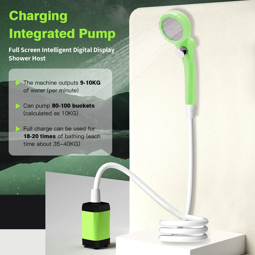 Camping Shower Pump RV Outdoor Shower