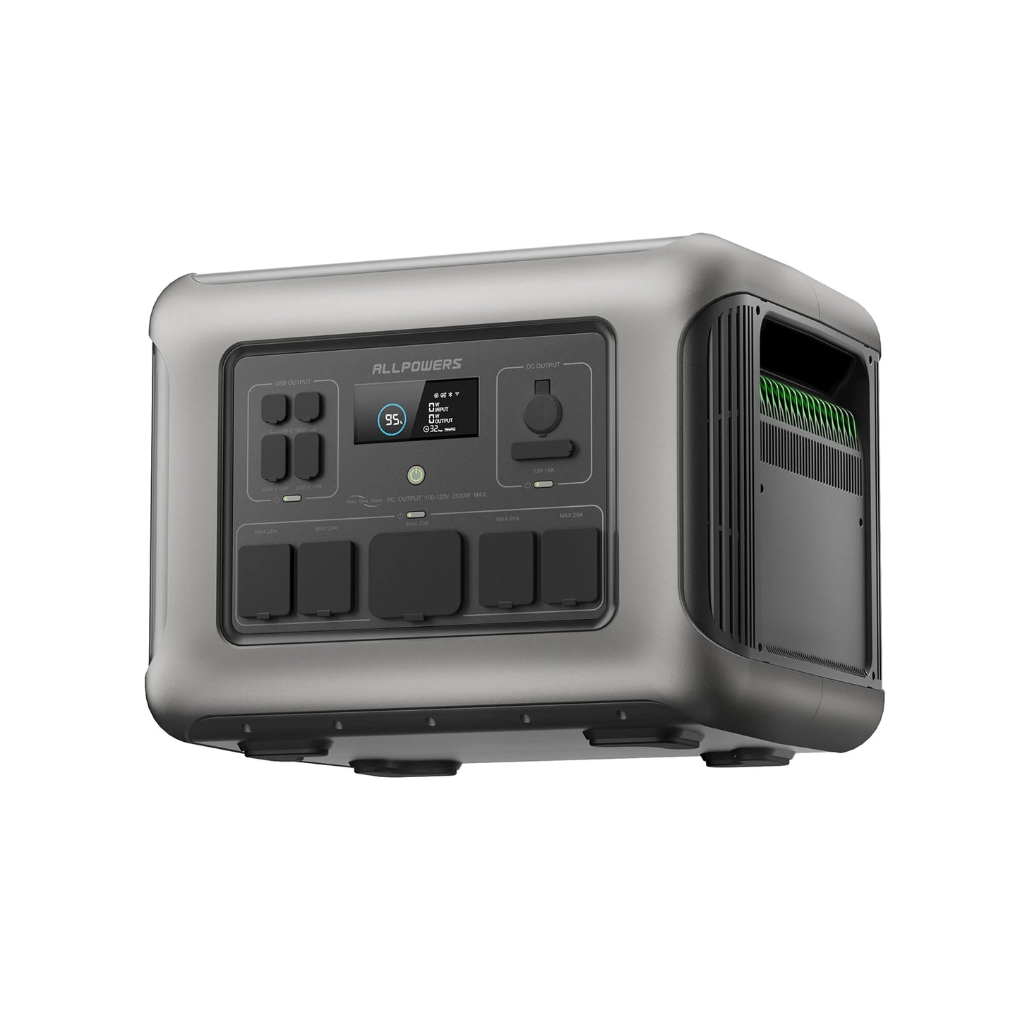 ALLPOWERS Portable Power Station R600, 299Wh LiFeP04 Battery