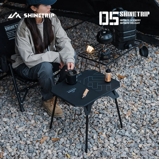 ShineTrip 05 Series Ultralight Dual Purpose Table Outdoor Camping