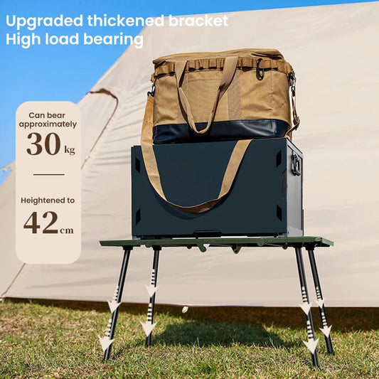 Folding Expandable Camping Table Lightweight Portable Aluminum