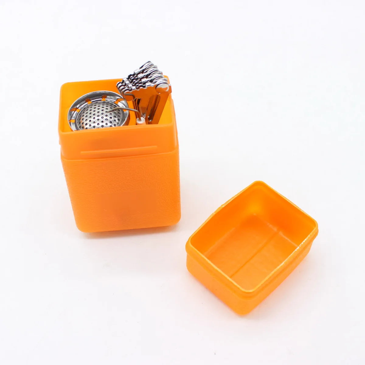 Foldable Outdoor Stove Ultra-light Alloy Mini Gas Stove for Camping