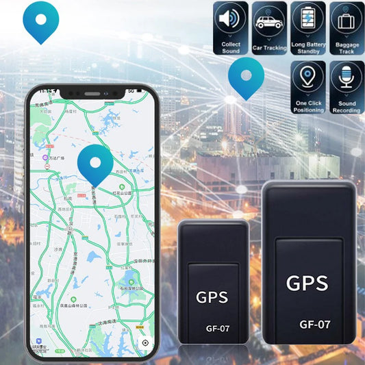2025 New Mini GF07 GPS Cars Tracker Real Time Tracking AntiTheft Anti Lost Locator Strong Magnetic Mount SlM Message Positioner