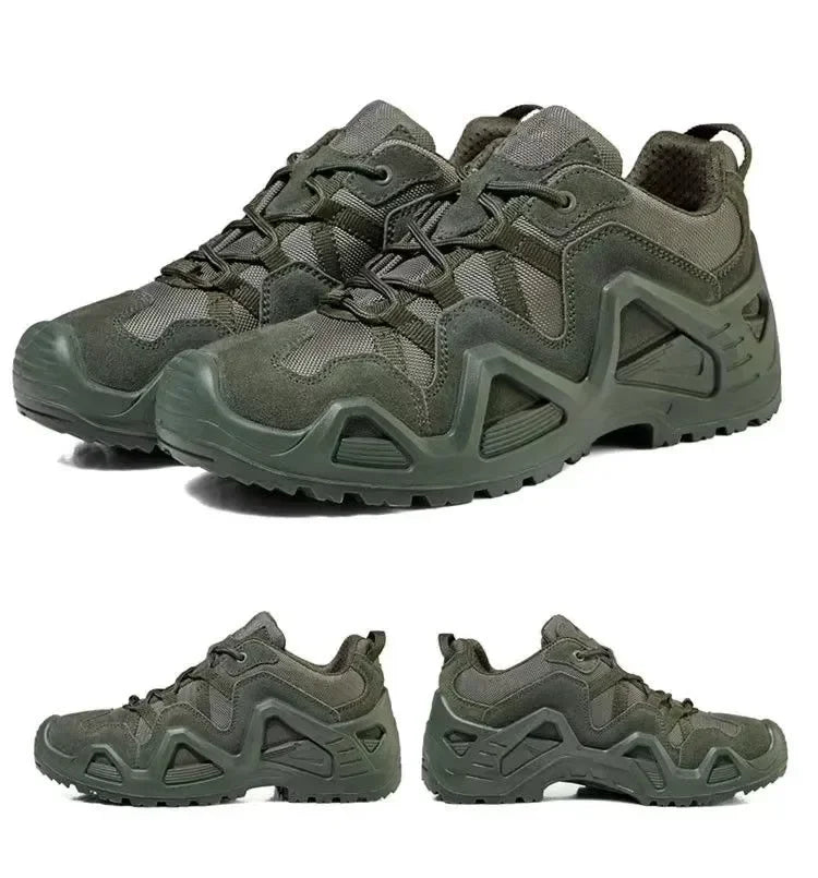 Mens Combat Tactical Boots WaterProof Outdoor Hiking