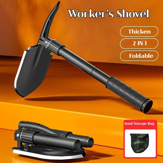Multifunctional garden shovel for camping, suitable for camping